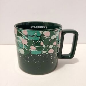 Starbucks - Holiday 2022 Marble Forest Green Mug